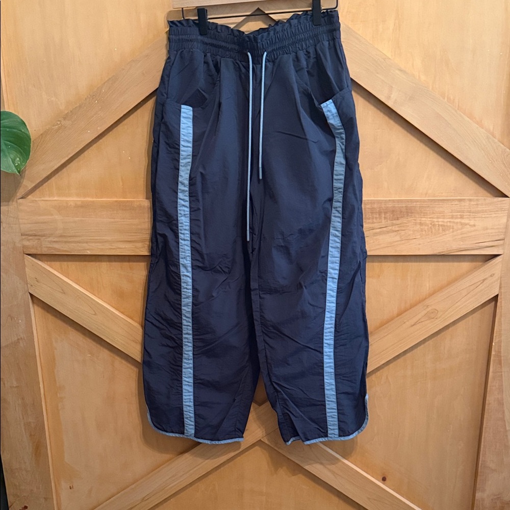 Amazon Navy and Light Blue Track Pants